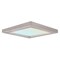 Luxrite 4 Inch Square LED Flush Mount Light 3 CCT Selectable 3000K-5000K 10W 600LM Dimmable Brushed Nickel LR23591 LR23679-1PK - alternate 1